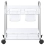 Carro de almacenamiento 2 niveles transparente 37x28x43,5 cm von , Lastenstapler - Ref: Foro24-4012376, Preis: 29,65 €, Rabat...