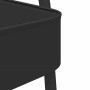Carrito de almacenaje 3 niveles acero negro 42x41,5x77 cm by , Cargo forklifts - Ref: Foro24-4012381, Price: 36,47 €, Discoun...