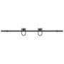 Kit de herrajes para puertas correderas acero negro 183 cm von , Türartikel - Ref: Foro24-4009732, Preis: 43,21 €, Rabatt: %