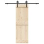 Kit de herrajes para puertas correderas acero negro 183 cm von , Türartikel - Ref: Foro24-4009724, Preis: 52,20 €, Rabatt: %