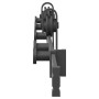 Kit de herrajes para puertas correderas acero negro 213,5 cm by , Door items - Ref: Foro24-4009707, Price: 70,88 €, Discount: %