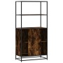 Aparador alto madera de ingeniería y metal 68x35x139 cm von , Sideboards - Ref: Foro24-849051, Preis: 101,41 €, Rabatt: %