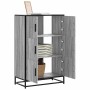 Aparador alto madera de ingeniería y metal gris Sonoma by , Sideboards - Ref: Foro24-849072, Price: 106,12 €, Discount: %