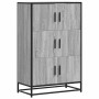 Aparador alto madera de ingeniería y metal gris Sonoma by , Sideboards - Ref: Foro24-849072, Price: 106,12 €, Discount: %