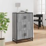 Aparador alto madera de ingeniería y metal gris Sonoma by , Sideboards - Ref: Foro24-849072, Price: 106,12 €, Discount: %