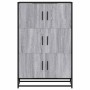 Aparador alto madera de ingeniería y metal gris Sonoma by , Sideboards - Ref: Foro24-849072, Price: 106,12 €, Discount: %