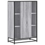 Aparador alto madera de ingeniería y metal gris Sonoma by , Sideboards - Ref: Foro24-849072, Price: 106,12 €, Discount: %