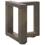 Patas de mesa centro forma T 2uds acero natural 30x25x(30-31)cm de , Patas para mesas - Ref: Foro24-4013003, Precio: 68,37 €,...