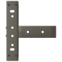 Patas de mesa centro forma T 2uds acero natural 30x25x(30-31)cm de , Patas para mesas - Ref: Foro24-4013003, Precio: 68,37 €,...