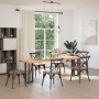 Patas mesa consola forma T 2 uds acero natural 25x28x(72-73) cm von , Tischbeine - Ref: Foro24-4013043, Preis: 91,20 €, Rabat...