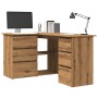 Escritorio de esquina madera contrachapada 145x100x76 cm de , Escritorios - Ref: Foro24-855963, Precio: 181,46 €, Descuento: %