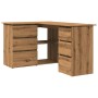 Escritorio de esquina madera contrachapada 145x100x76 cm de , Escritorios - Ref: Foro24-855963, Precio: 181,46 €, Descuento: %