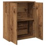 Aparador de madera contrachapada madera envejecida 60x30x75 cm by , Sideboards - Ref: Foro24-855898, Price: 65,55 €, Discount: %