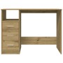 Escritorio de madera de ingeniería roble artisan 102x76x50 cm von , Schreibtische - Ref: Foro24-855853, Preis: 106,95 €, Raba...