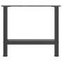 Patas de mesa de centro acero antracita 2 uds 50x(42-43) cm by , Table legs - Ref: Foro24-4013282, Price: 61,47 €, Discount: %