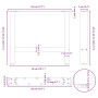 Patas de mesa de centro acero antracita 2 uds 50x(42-43) cm by , Table legs - Ref: Foro24-4013282, Price: 61,47 €, Discount: %