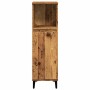Armario de baño madera de ingeniería envejecida 30x30x100 cm by , bathroom vanities - Ref: Foro24-857111, Price: 52,79 €, Dis...