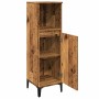 Armario de baño madera de ingeniería envejecida 30x30x100 cm by , bathroom vanities - Ref: Foro24-857111, Price: 52,79 €, Dis...