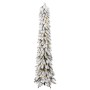 Árbol de Navidad artificial iluminado 130 LEDs y nieve 210 cm von , Weihnachtsbäume - Ref: Foro24-357699, Preis: 72,50 €, Rab...
