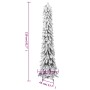 Árbol de Navidad artificial iluminado 130 LEDs y nieve 210 cm von , Weihnachtsbäume - Ref: Foro24-357699, Preis: 72,50 €, Rab...