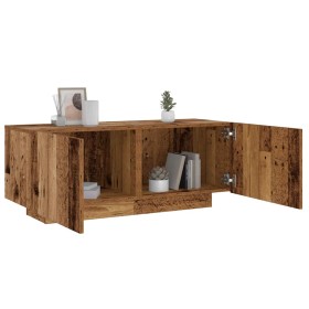 Mesita de noche madera contrachapada madera vieja 100x35x40 cm by , Nightstands - Ref: Foro24-3329173, Price: 91,17 €, Discou...