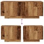 Mesita de noche madera contrachapada madera vieja 100x35x40 cm de , Mesitas de noche - Ref: Foro24-3329173, Precio: 96,49 €, ...