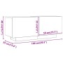 Mesita de noche madera contrachapada madera vieja 100x35x40 cm de , Mesitas de noche - Ref: Foro24-3329173, Precio: 96,49 €, ...