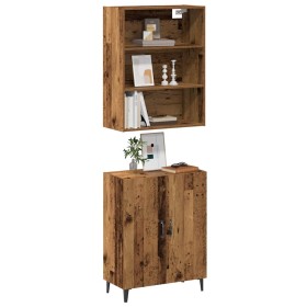 Aparador con armario de pared madera antigua madera ingeniería by , Sideboards - Ref: Foro24-3329223, Price: 137,23 €, Discou...