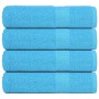 Toallas de Baño 4 uds 100% algodón turquesa 100x150 cm 360 gsm by , Towels - Ref: Foro24-136981, Price: 46,74 €, Discount: %