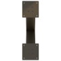 Patas para mesa comedor forma X 2uds acero natural 60x(72-73)cm de , Patas para mesas - Ref: Foro24-4012975, Precio: 107,29 €...