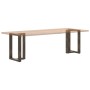 Patas mesa comedor forma T 2uds acero natural 60x35x(72-73)cm von , Tischbeine - Ref: Foro24-4013055, Preis: 134,81 €, Rabatt: %