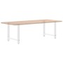 Patas de mesa de centro acero blanco 2 uds 80x(72-73) cm by , Table legs - Ref: Foro24-4013313, Price: 98,93 €, Discount: %
