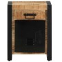 Mesita de noche madera maciza de mango 40x30x50 cm by , Nightstands - Ref: Foro24-4013559, Price: 117,19 €, Discount: %