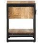 Mesita de noche madera maciza de mango 35x34x45 cm de , Mesitas de noche - Ref: Foro24-4013567, Precio: 104,63 €, Descuento: %