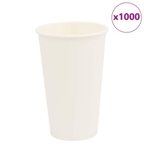 Tazas de café de papel 1000 uds 16oz 400ml blanco de , Vasos desechables - Ref: Foro24-4102793, Precio: 98,89 €, Descuento: %