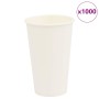 Tazas de café de papel 1000 uds 16oz 400ml blanco by , Disposable cups - Ref: Foro24-4102793, Price: 98,89 €, Discount: %