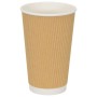 Tazas de café de papel 500 uds 16oz 400ml marrón von , Einwegbecher - Ref: Foro24-4102801, Preis: 81,65 €, Rabatt: %