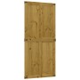 Puerta de granero CORONA madera maciza pino 100x210 cm von , Türen - Ref: Foro24-4103418, Preis: 244,35 €, Rabatt: %