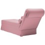 Chaise longue respaldo reposabrazos derecho terciopelo rosa by , Daybeds - Ref: Foro24-4009785, Price: 146,94 €, Discount: %