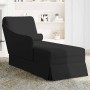 Chaise longue respaldo reposabrazos derecho terciopelo negro by , Daybeds - Ref: Foro24-4009787, Price: 102,77 €, Discount: %