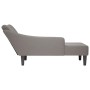 Chaise longue con reposabrazos derecho tela color topo by , Daybeds - Ref: Foro24-4009803, Price: 143,06 €, Discount: %