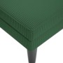 Chaise longue con cojín de tela de pana verde jungla by , Daybeds - Ref: Foro24-4009820, Price: 122,23 €, Discount: %