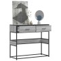 Mesa consola madera de ingeniería gris Sonoma 90x35x80 cm von , Seitentische - Ref: Foro24-849177, Preis: 74,58 €, Rabatt: %