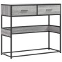 Mesa consola madera de ingeniería gris Sonoma 90x35x80 cm von , Seitentische - Ref: Foro24-849177, Preis: 74,58 €, Rabatt: %