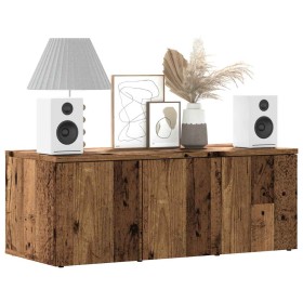 Mueble para TV madera contrachapada envejecida 80x34x30 cm de , Muebles TV - Ref: Foro24-856012, Precio: 55,84 €, Descuento: %