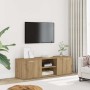 Mueble de TV madera de ingeniería roble artesanal 120x34x37 cm von , TV-Möbel - Ref: Foro24-855975, Preis: 79,81 €, Rabatt: %