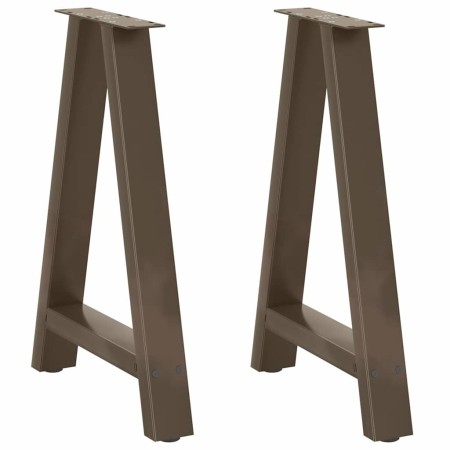 Patas de mesa de centro forma A 2uds acero 60x(72-73) cm by , Table legs - Ref: Foro24-4012851, Price: 86,38 €, Discount: %