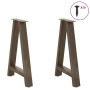 Patas de mesa de centro forma A 2uds acero 60x(72-73) cm by , Table legs - Ref: Foro24-4012851, Price: 86,38 €, Discount: %