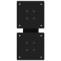 Patas de mesa de centro forma X 2uds acero negro 30x(30-31) cm by , Table legs - Ref: Foro24-4012928, Price: 68,17 €, Discoun...