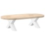 Patas de mesa de centro forma X 2uds acero blanco 50x(30-31) cm von , Tischbeine - Ref: Foro24-4012937, Preis: 78,03 €, Rabat...